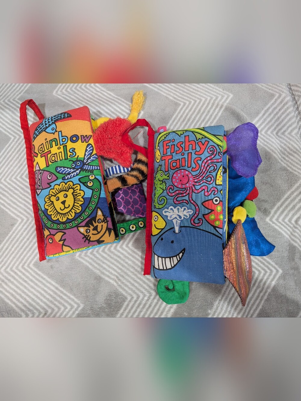 GUC Jellycat Baby Sensory Books (2) + Bonuses!